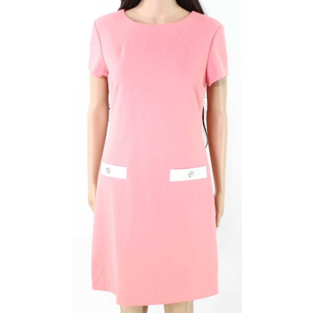 Tommy Hilfiger Faux Pocket Shift Dress sz.10 - Picture 4 of 4
